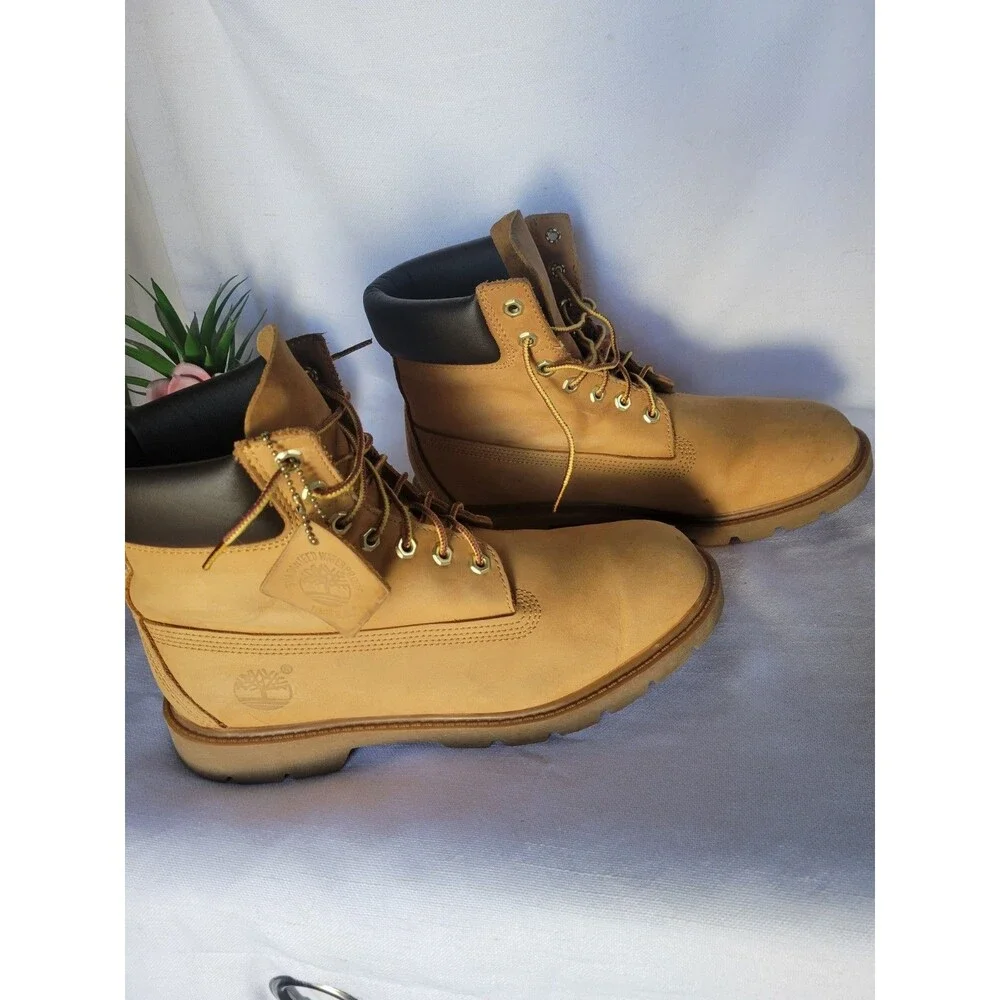 Timberland Men's Boots-18094 Premium Waterproof Lace-up  Size 9.5 M  US